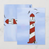 Leuchtturm briefkaart (Voorkant / Achterkant)