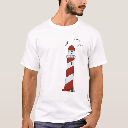 Leuchtturm T-shirt (Voorkant)