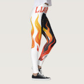 Leugenaar, leugenaar, broek staat in brand leggings (Rechts)