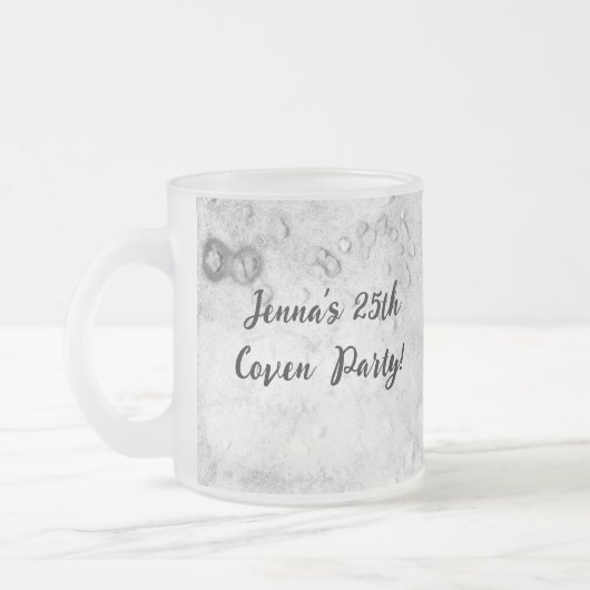 Leuk aangepast Halloween feest Matglas Koffiemok (Links)