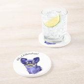 Leuk Abstract Chihuahua Sandstone Onderzetter (Zijkant)