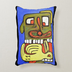 Leuk Abstract hondengezicht Accent Kussen