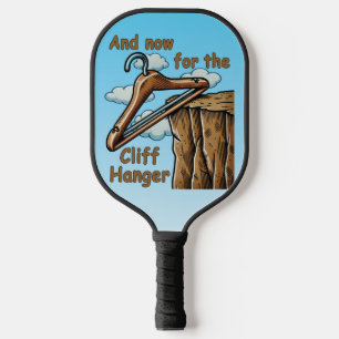Leuk Afbeelding van Cliff Hanger met Speelse Wordp Pickleball Paddle