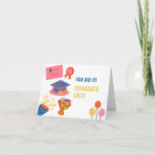 Leuk Afstuderen Kaart Groet (Voorkant)