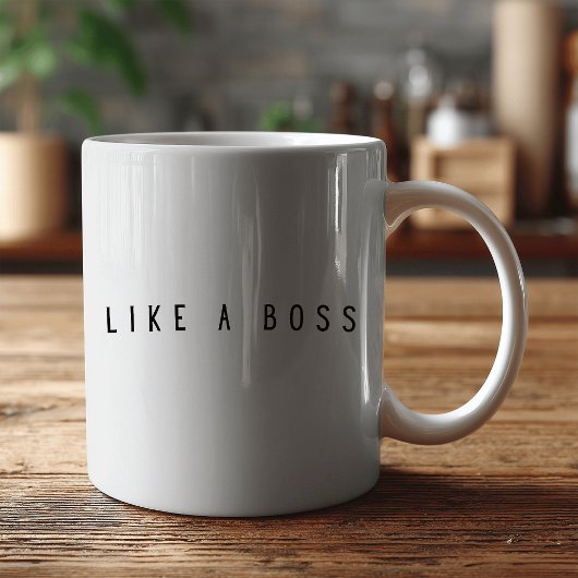 Leuk als baas koffiemok