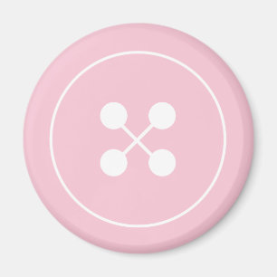 Leuk als een Button Baby shower Magnet Favor Magneet