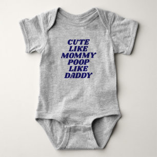Leuk als Mama, Achterschip zoals Papa Romper