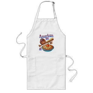 Leuk Amerikaans als Honkbal & Appeltaart Lang Schort