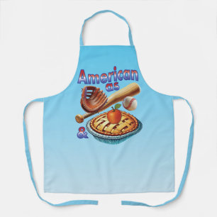 Leuk Amerikaans als Honkbal & Appeltaart Schort