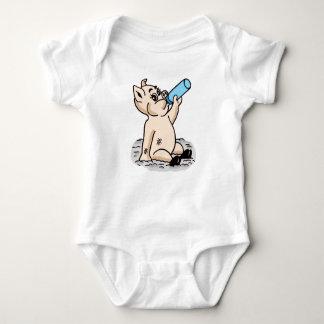 Leuk Baby Pig Cartoon Design Romper