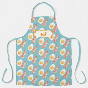 Leuk Bacon & Eieren Patroon Monogram Schort