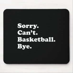 Leuk Basketbal Gift voor Mannen Vrouwen Jongens of Muismat