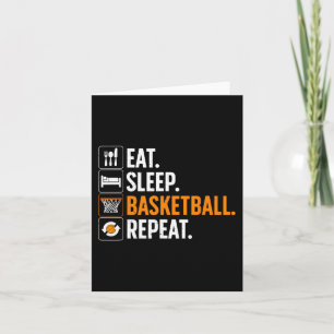 Leuk basketbal voor mannen vrouwen team sport bask kaart