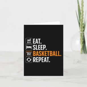 Leuk basketbal voor mannen vrouwen team sport bask kaart