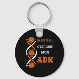 Leuk basketbal zit in mijn DNA basketbal Sleutelhanger