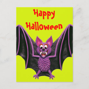 Leuk Bat Halloween Feest Feestdagenkaart