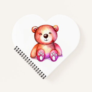 Leuk Beer Cool Teddy positief Notitieboek