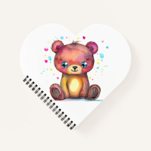 Leuk Beer Cool Teddy positief Notitieboek