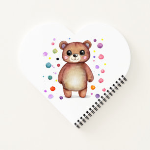 Leuk Beer Cool Teddy positief Notitieboek