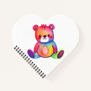 Leuk Beer Cool Teddy positief Notitieboek