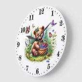 Leuk beer liefhebbers dier grote klok (Hoek)