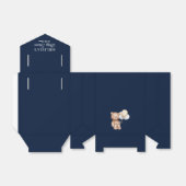 Leuk Beer script elke kleur Baby shower dank u Bedankdoosjes (Uitgevouwen)
