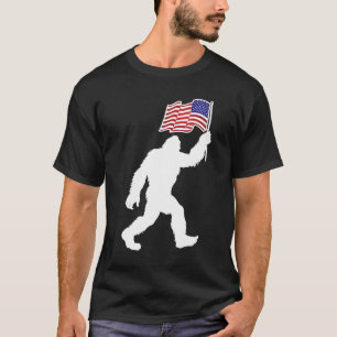 Leuk BIGFOOT 4 juli Sasquatch Onafhankelijkheidsda T-shirt