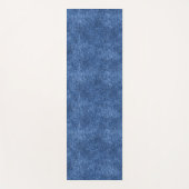 Leuk blauw denim patroon yogamat (Voorkant)