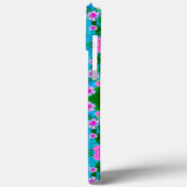 Leuk BoHo Bloemenroze Abstract Meisje Modern Case-Mate iPhone Case (Achterkant / Links)
