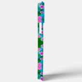 Leuk BoHo Bloemenroze Abstract Meisje Modern Case-Mate iPhone Case (Achterkant / Rechts)