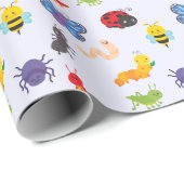 Leuk Bug Party wrapping papier (Rol Hoek)