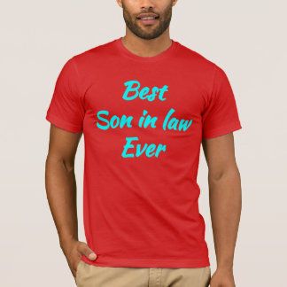 Leuk cadeau-idee - Beste schoonzoon ooit T-shirt