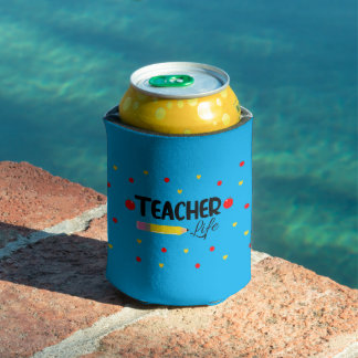 Leuk cadeau voor Teacher for Life Koelbox Blikjeskoeler