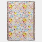 leuk cartoon-patroon deken (Voorkant Verticaal)