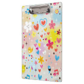 leuk cartoon-patroon klembord (Links)