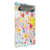 leuk cartoon-patroon mini klembord (Schuin)