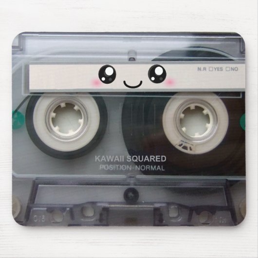 Leuk Cassettebandje Kawaii Muismat (Voorkant)