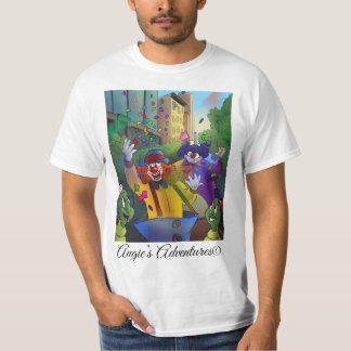 Leuk clown katoen t-shirt