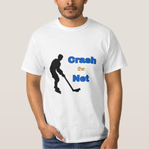 LEUK! Crash the Net - Hockey T-shirt