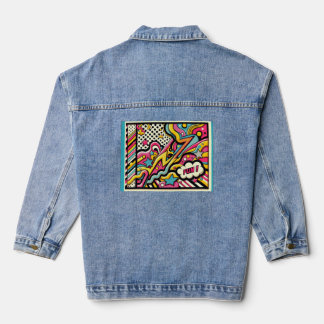 LEUK Creatief Denim Jas Denim Jacket