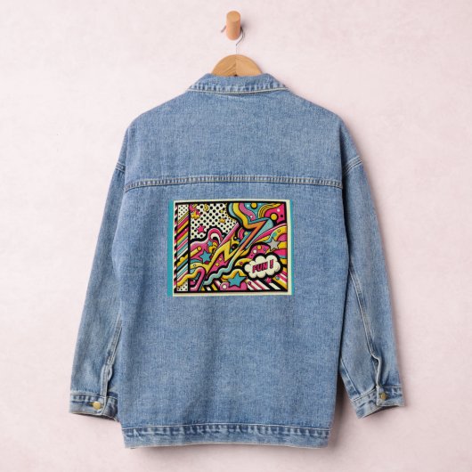 LEUK Creatief Denim Jas Denim Jacket (Hangar)
