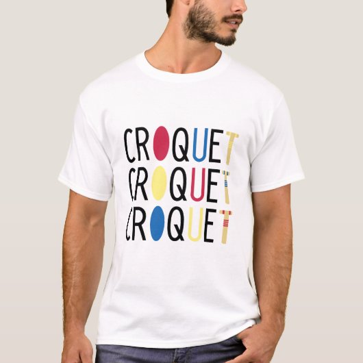 Leuk Croquet T-shirt (Voorkant)