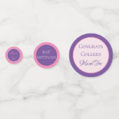 Leuk! Custom Bat Mitzvah Confetti (Voorkanten)