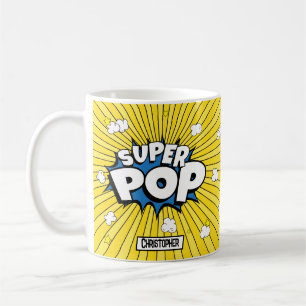 Leuk Cute 'Flauw' SUPER POP! Popcorn-spreekwoord Koffiemok