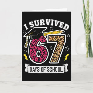 Leuk dat ik 67 dagen op school overleefde Luipaard Kaart