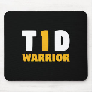 Leuk Diabetisch Type 1 Diabetes Awareness T1D Quot Muismat