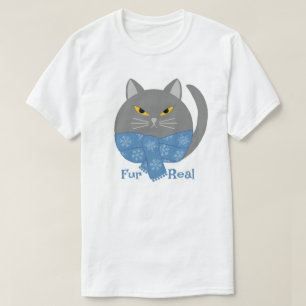 Leuk Dier 'Bont Echt' Kat T-shirt