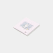 Leuk Dier Grappig Kat Roze Post-it® Notes (Schuin)