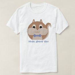 Leuk Dier 'Nuts About You' Eekhoorn T-shirt