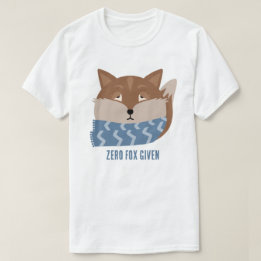 Leuk Dier 'Zero Fox' T-shirt